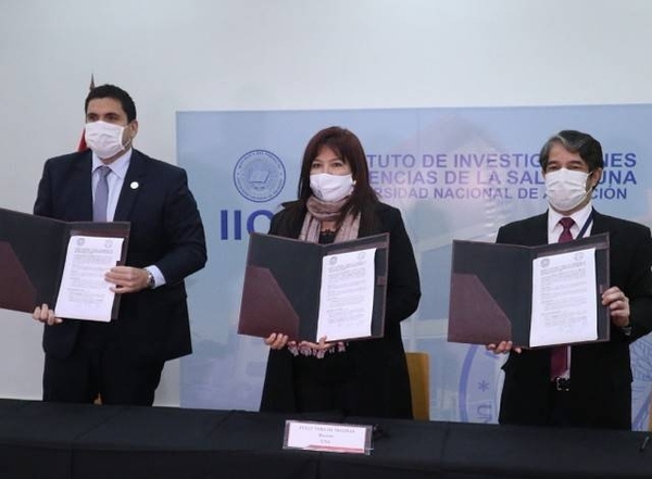 HOY / APF firma convenio con el Instituto de Investigaciones en Ciencias de la Salud