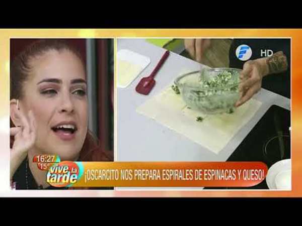 Espirales de espinaca y queso | Receta del día en VLT