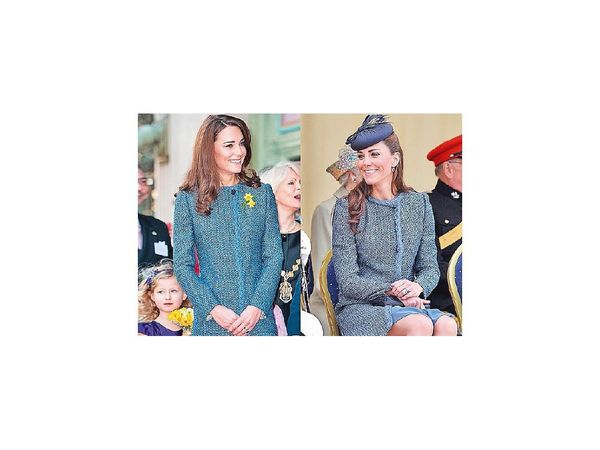 Kate Middleton reutiliza sus atuendos