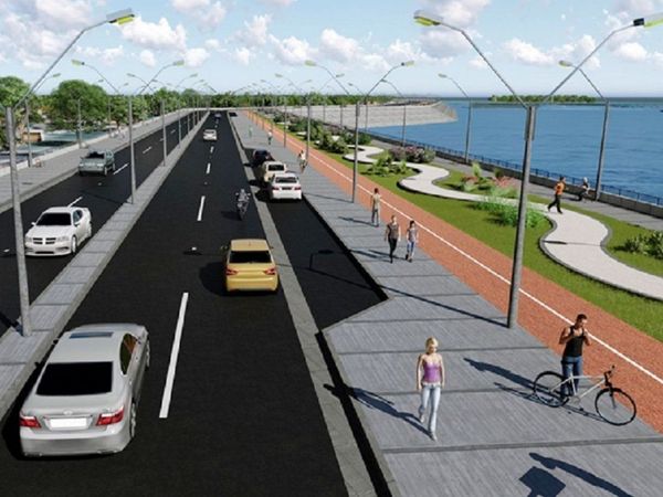 Defensa costera: Con dos dragas avanza obra en Pilar