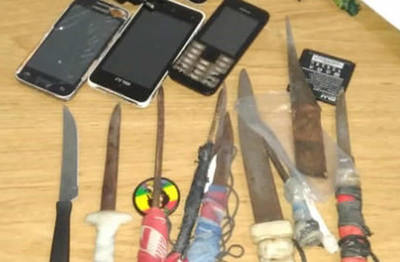 Penitenciaría de Concepción: Armas blancas y celulares en pabellón de mujeres - Megacadena — Últimas Noticias de Paraguay
