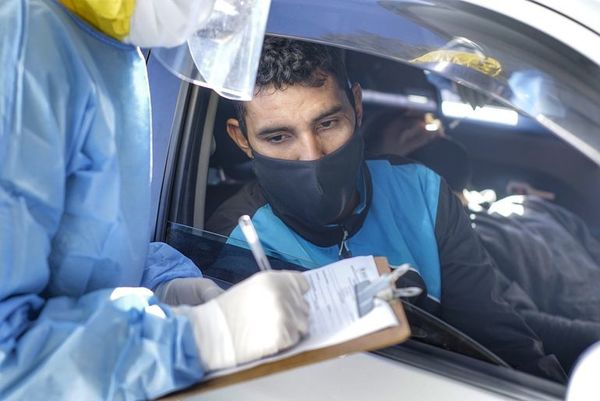 Los jugadores cambiaron de postura y realizan los test - General Díaz - ABC Color