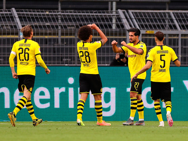 Borussia vence a Herta Berlín y se acerca a la Champions
