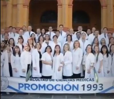 Emotivo mensaje de apoyo a médico paraguayo que venció al coronavirus - Nacionales - ABC Color