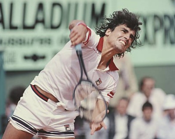 Pecci y un triunfo histórico ante Guillermo Vilas