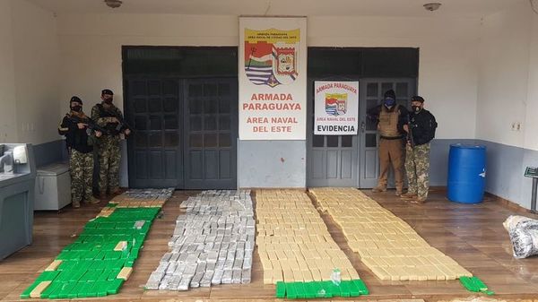 Incautan 498 kilos de marihuana alistados para envío a Brasil - ABC en el Este - ABC Color