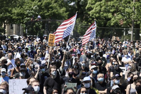 Ola mundial de protestas contra el racismo y la violencia policial - Mundo - ABC Color