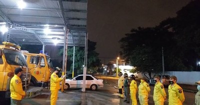 Bomberos de Roque Alonso desmienten caso de COVID-19 entre sus filas