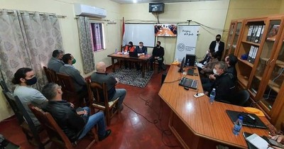 Ministros de la Corte participaron de videoconferencia con reos de Amambay