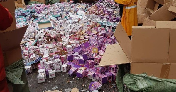 Destruyen mercaderías falsificadas por valor de US$ 500 mil
