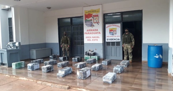 Armada incauta 498 kilos de marihuana en el Este