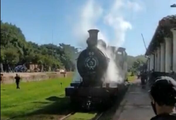 La Locomotora 60 vuelve a funcionar en Ypacaraí