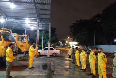 Mariano Roque Alonso: Bombero da negativo a prueba del coronavirus | Noticias Paraguay