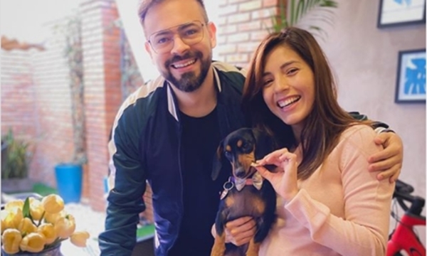 Danna, la perrita de Silvia Romero, celebró un añito