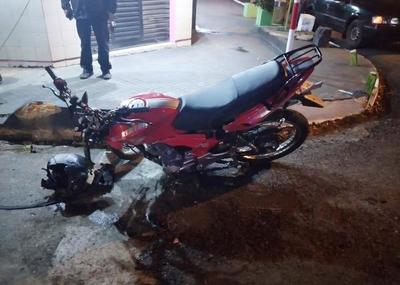 Grave accidente en pleno centro de Luque • Luque Noticias
