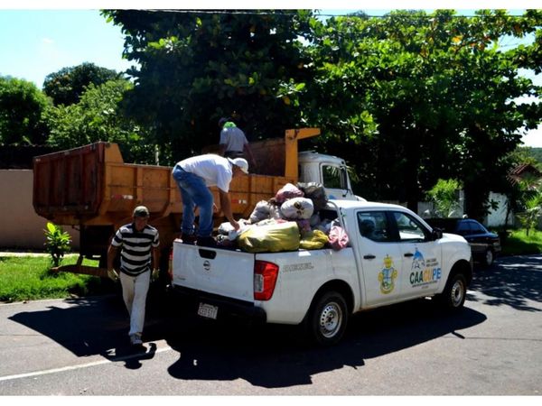 Crisis    por basura y escasa recaudación en Caacupé