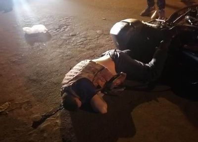 Joven sufre graves lesiones tras atropellar lomada - ABC en el Este - ABC Color