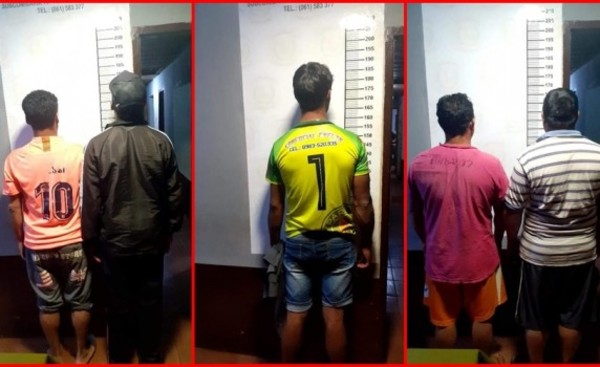 Más cinco detenidos por jugar al Piky Volley en Minga Guazú