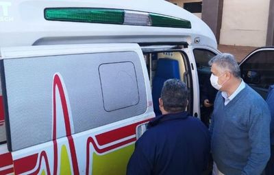 Llegó ambulancia donada por Corea a la comunidad