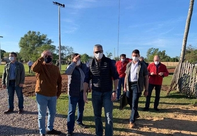 HOY / El presidente de la República Mario Abdo desarrolla su agenda de Gobierno en el Departamento de Concepción