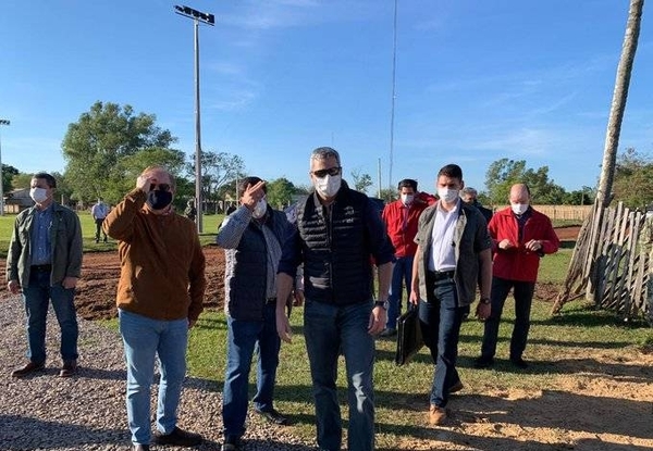 HOY / El presidente de la República Mario Abdo desarrolla su agenda de Gobierno en el Departamento de Concepción