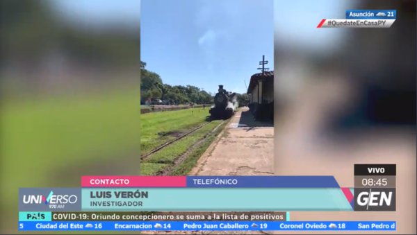 HOY / Luis Verón, historiador e investigador, sobre los riesgos de hacer funcionar nuevamente la antigua locomotora