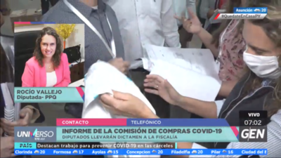 HOY / Diputada Rocío Vallejo, sobre el proceso de compras del Ministerio de Salud