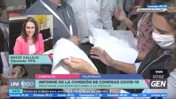 HOY / Diputada Rocío Vallejo, sobre el proceso de compras del Ministerio de Salud