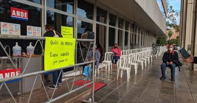 Usuarios de la ANDE ya podrán hacer sus reclamos de sobrefacturaciones sentados