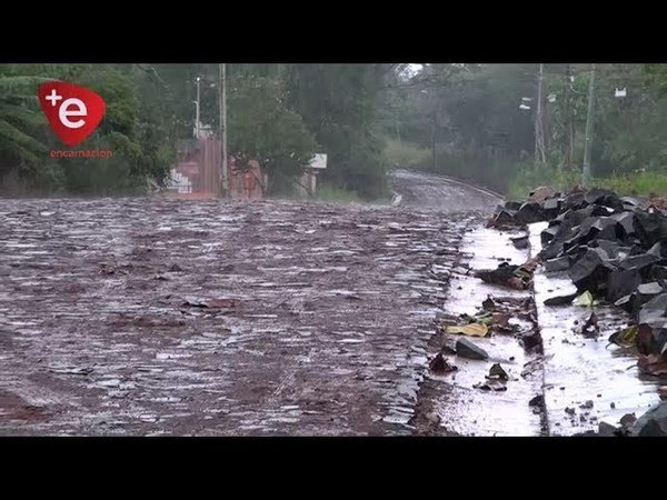 MUNICIPIO EJECUTA UNAS 115 CUADRAS DE EMPEDRADOS EN BARRIOS DE ENCARNACIÓN