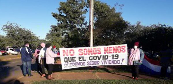 Paciente Oncológica Caaguaceña exigen bloque en Hospital para continuar sus tratamientos: “Somos víctimas colaterales del COVID»