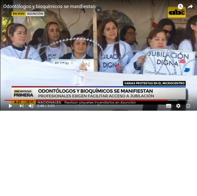 Reglamentan polémica ley de jubilación para odontólogos y bioquímicos - Nacionales - ABC Color