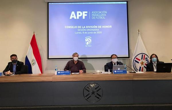 Divisional Profesional de la APF trató detalles de la vuelta del fútbol