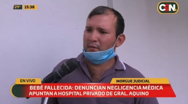 Familia denuncia negligencia en muerte de recién nacida