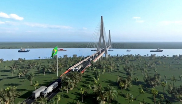 HOY / Firman acuerdo tripartito para construir puente en Carmelo Peralta