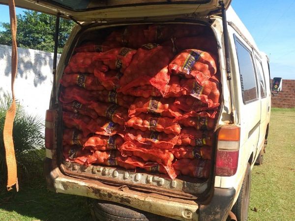 Incautan más de 5 toneladas de productos de contrabando