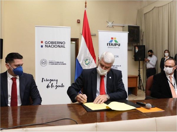 Firman contrato para el futuro puente entre Carmelo Peralta y Puerto Murtinho