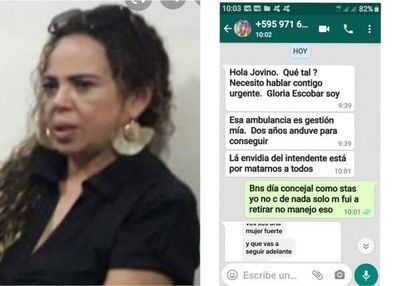Gloria Escobar: La envidia del intendente está por matarnos a todos
