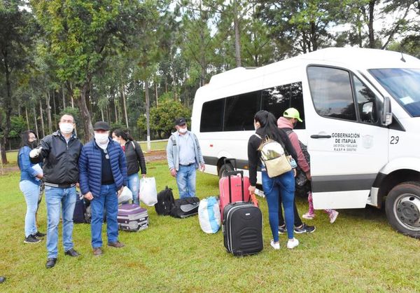 Albergue en predio militar en Itapúa sin huéspedes, tras alta de 34 compatriotas que cumplieron cuarentena  - Nacionales - ABC Color