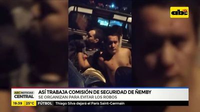 Barrio de Ñemby se organiza para evitar robos en la zona - ABC Noticias - ABC Color
