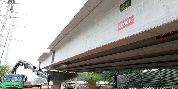 Apuntan  a culminar esta semana el viaducto de 460 metros del Botánico - Economía - ABC Color