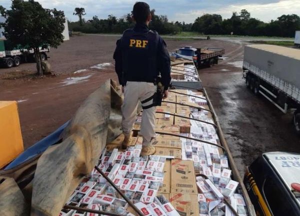 Confiscan carga de cigarrillos en Brasil - Judiciales y Policiales - ABC Color