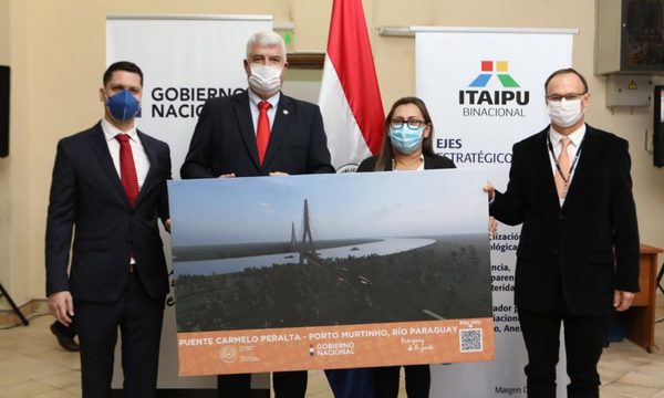 Arranca etapa de estudio de factibilidad y de diseño final del Puente Carmelo Peralta-Puerto Murtinho