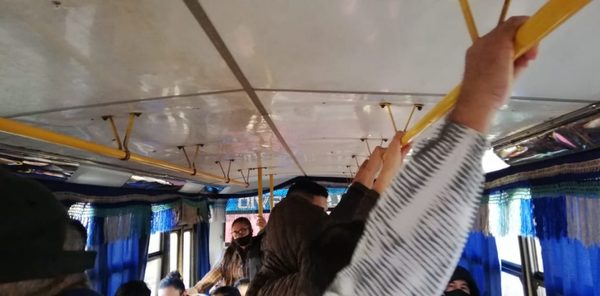 Sin personal municipal suficiente para controlar aglomeración en buses de CDE