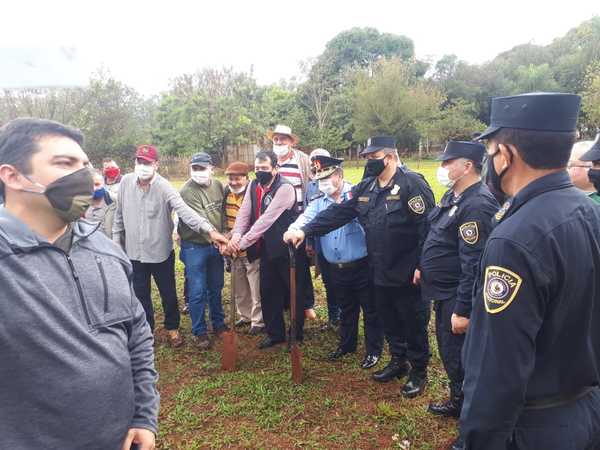 Construirán puesto policial en la colonia Paso Itá