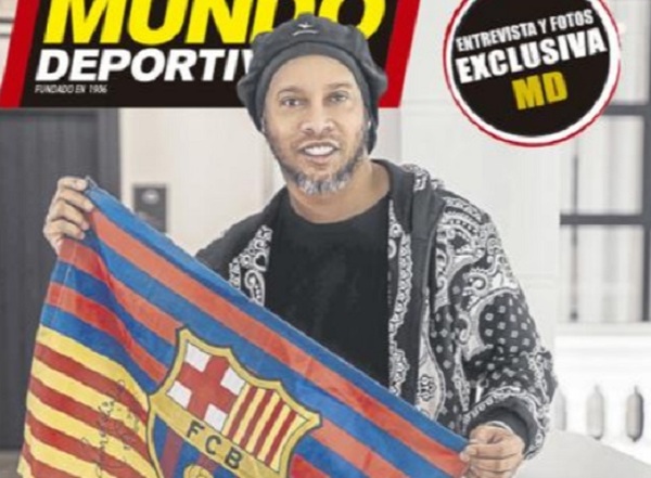 Ronaldinho dice que hace deporte casi todos los días