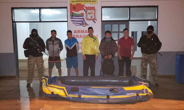 Cinco detenidos cuando intentaban cruzar el Paraná en un bote inflable – Diario TNPRESS