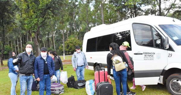 Más de 100 compatriotas volvieron a sus casas tras recibir el alta en albergues