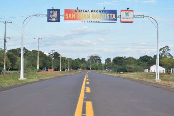 Valoran pavimentación de la “ruta del progreso” en San Juan Bautista - El Trueno