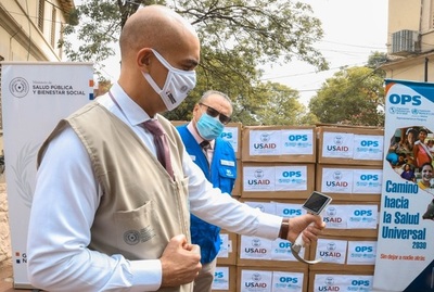 La donación de la OPS al Ministerio de Salud, para la lucha contra las afecciones respiratorias - Megacadena — Últimas Noticias de Paraguay